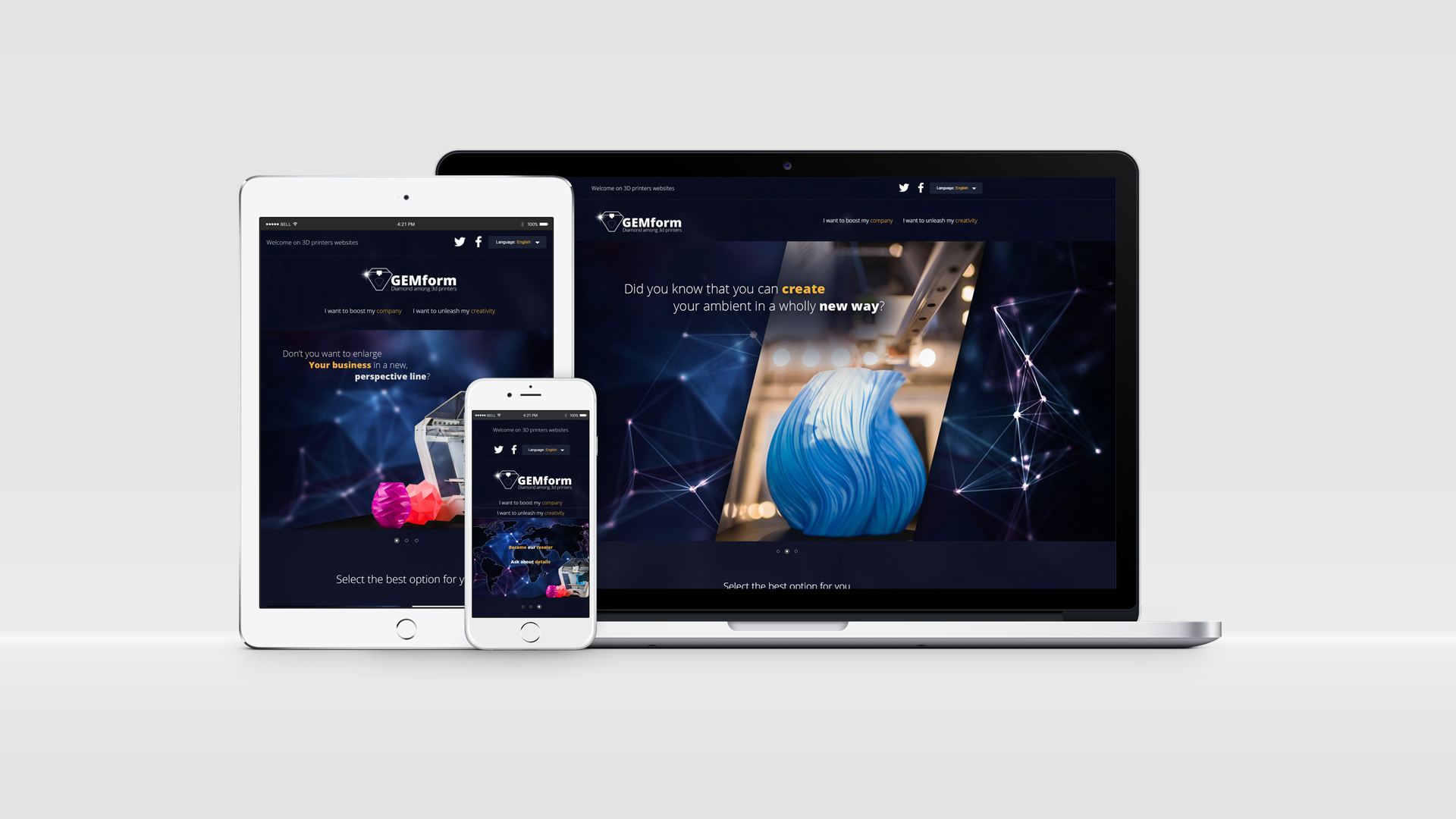 Strona internetowa dla firmy Concept Craft